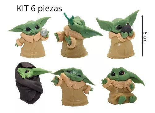 Miniatura 3 de Kit De Muñecos Baby Yoda Por 6 Unidades